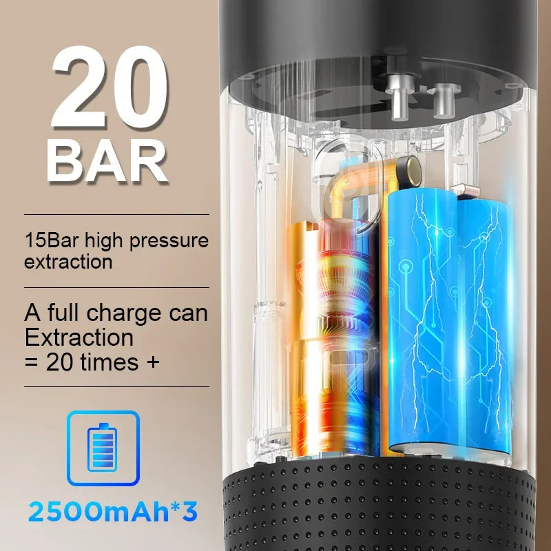 Wireless Portable Espresso Maker